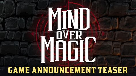 Mind over magic opening date